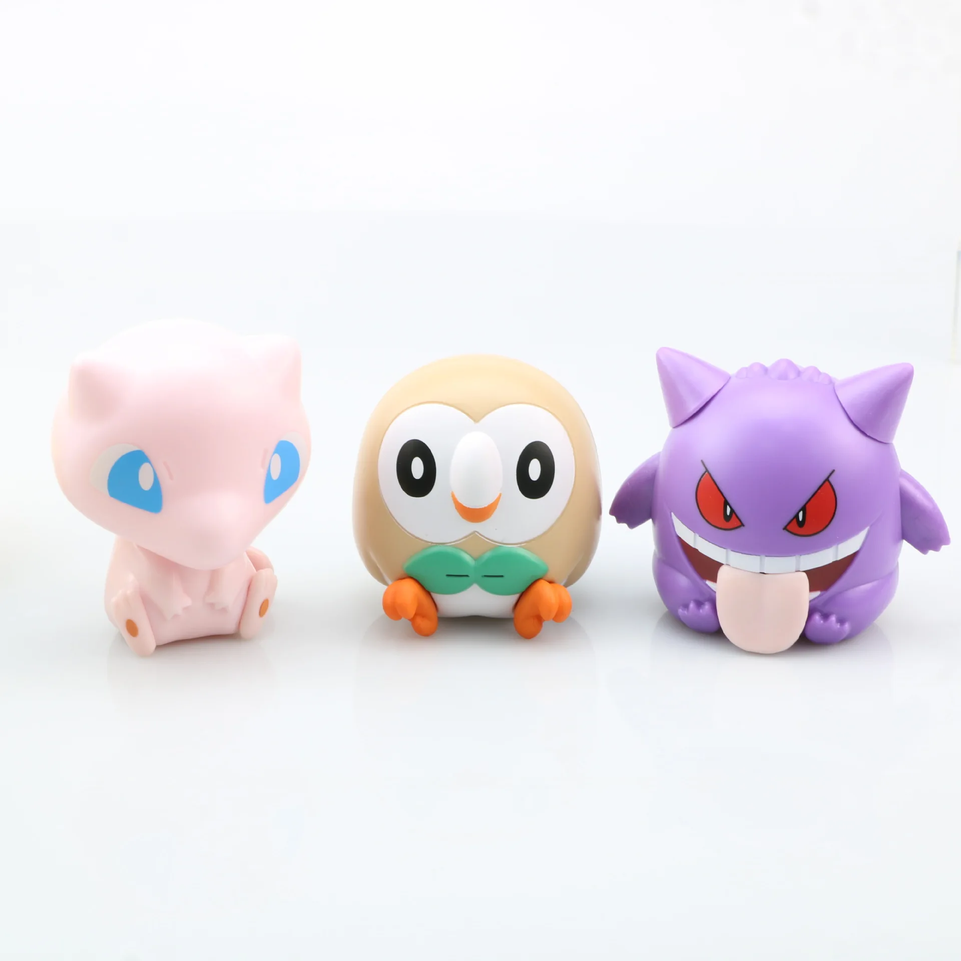 

Pokemon 8Pcs/Set Toys Pikachu Figures Dolls Cartoon Pokemon Squirtle Charmander Psyduck Purin Anime Model Toys Kids Gift