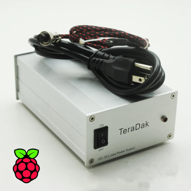 TeraDak Raspberry A/A+/B+ 3 знака после Raspberry pi3 Линейный источник питания 5V 2.5A