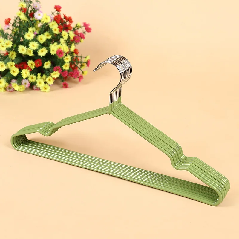 

10Pcs Set Velvet Clothes Suit Shirt Pants Hangers Hook Non Slip Storage Organize Drying Rack For Adult Practical Home Wardrobe