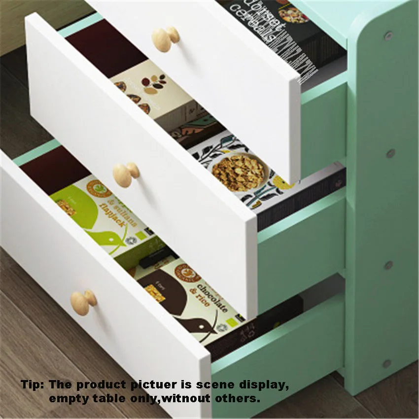 Простой современный прикроватный шкаф маленький с выдвижным ящиком для хранения