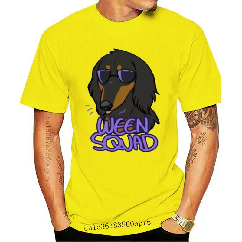 

New Dachshund Dog Breed Weenie T-Shirt Cartoon Pet Tee Festive Tee Shirt