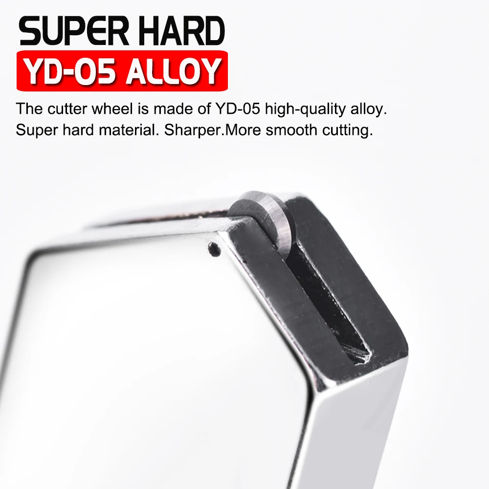 Professional Glass Cutter With Tungsten Carbide Precision Mirror Stained Glasses Glass Cutter cortador de vidrio D40