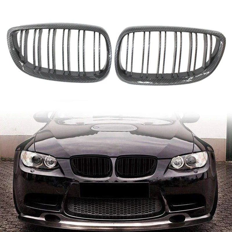 Углеродное волокно глянец Черный для BMW E92 E93 2006 2009 купе M3 передняя почечная