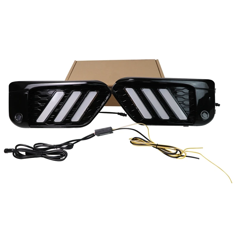 

For-BMW X1 2015-2019 Two-Color Daytime Running Light Daytime Running Light 2Pcs