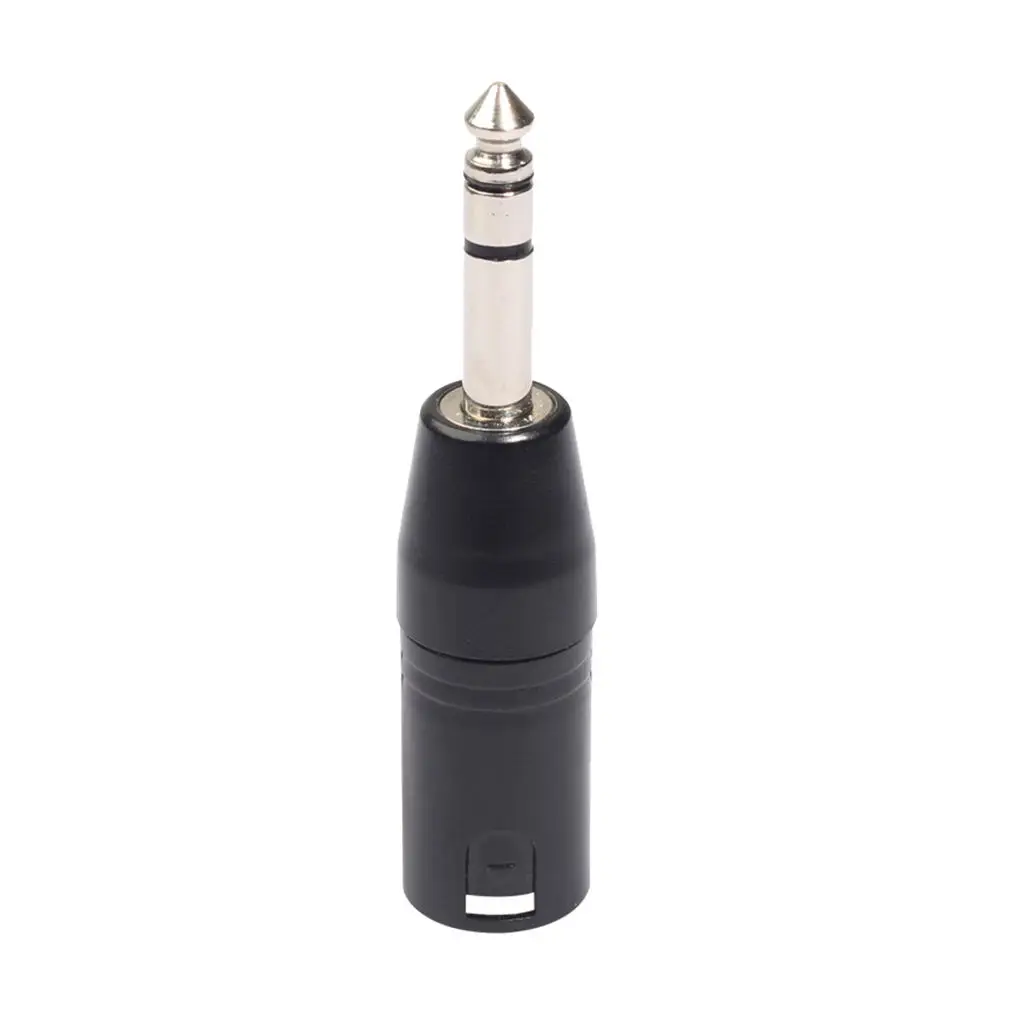 

3-pin XLR Plug to 6.35mm Stereo Microphone Conductor Adapter