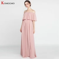 custom made strapless off the shoulder long evening dress high end zipper pleated floor length sweep train cocktail party gown