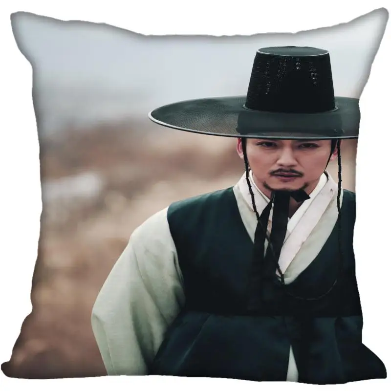 

Korea-Pop Kim Nam Gil Printing Square silk Satin Pillowcases 35x35cm,40x40cm One Side Printed Customize your image gift