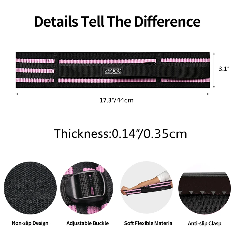 Resistance Bands Hip Loop Fitness Workout Lifting Adjustable Braided Anti Slip Booty Exercise Yoga Elastic Circle | Спорт и