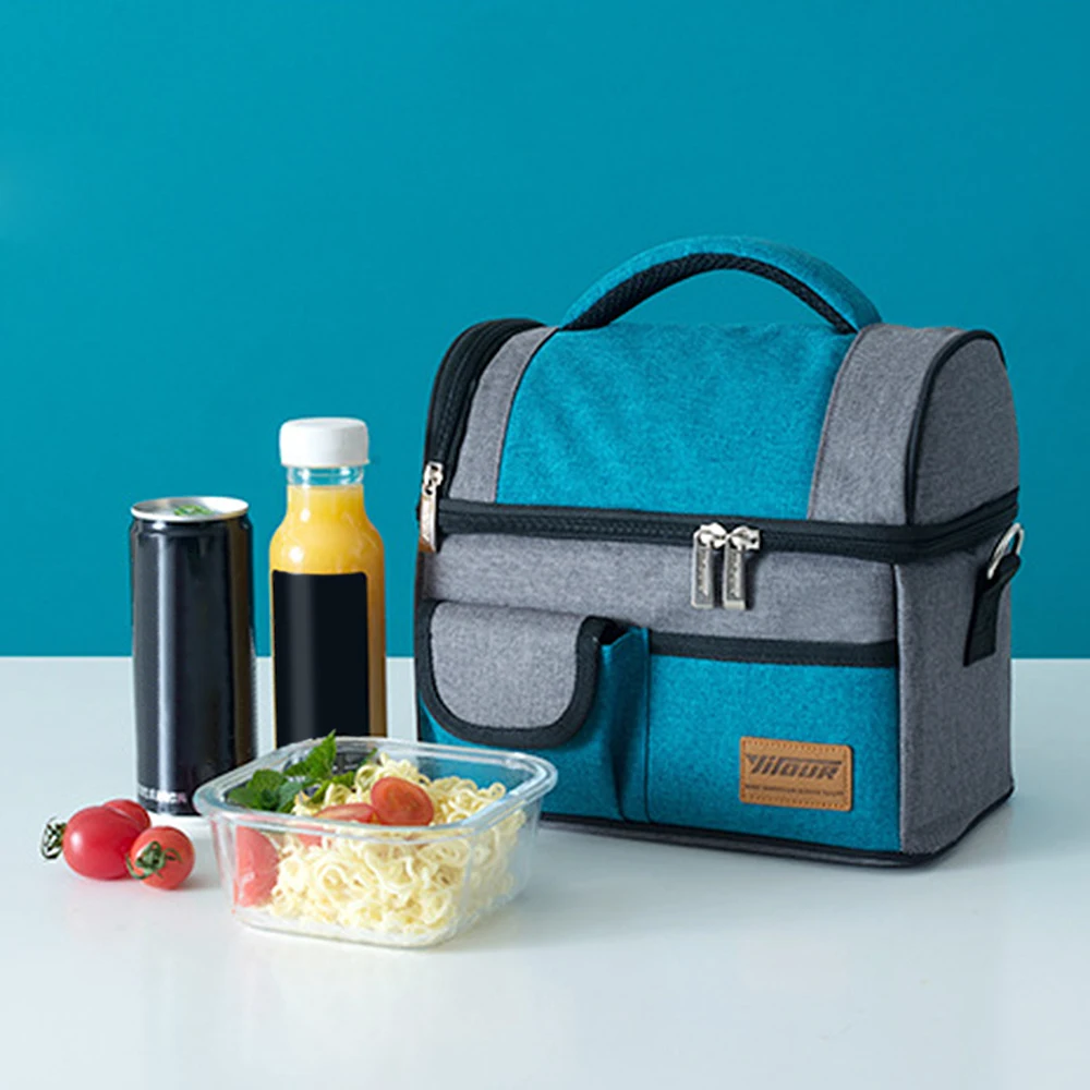 

Leakproof Insulated Cooler Bag Lunch Bag for Outdoor Camping Picnic Beach Grocery Shopping Camping Bag Camping Equipment