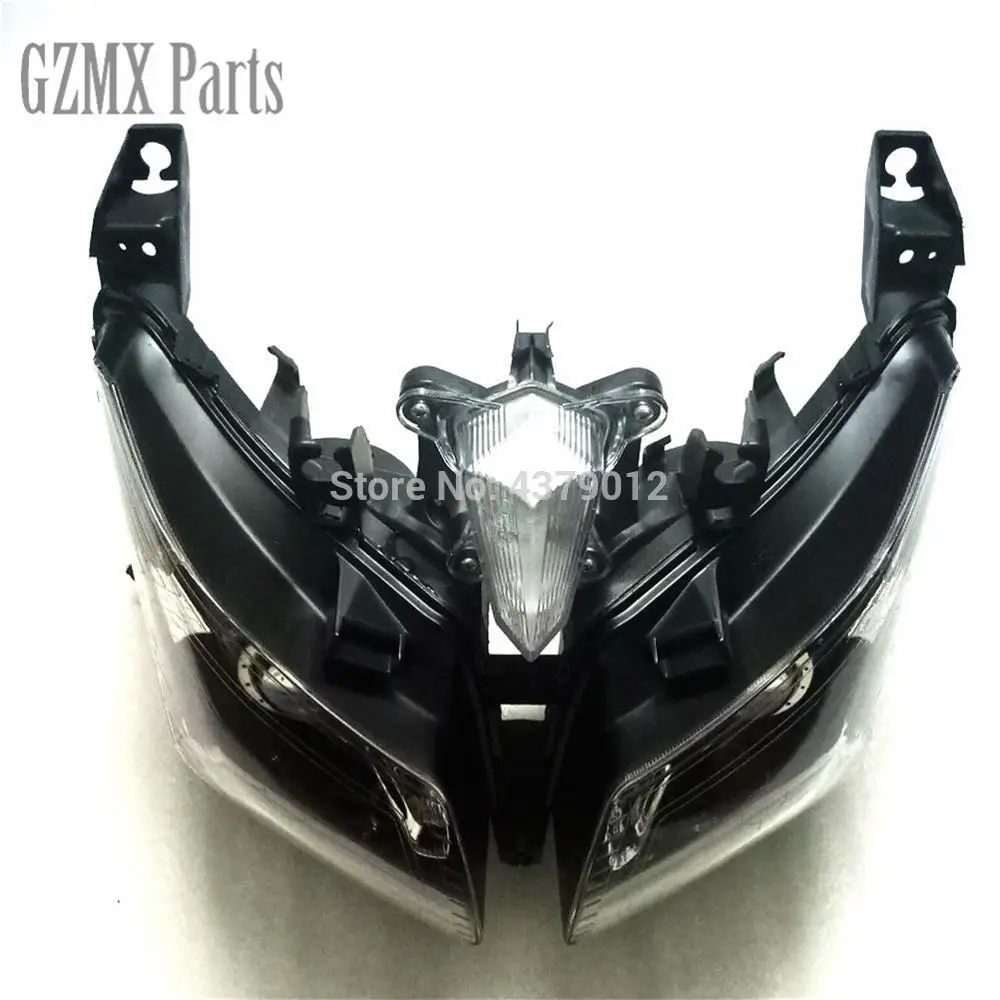 Высокое качество фара мотоцикла передняя крышка для Yamaha TMAX530 TMAX 530 2012 2013 2014| |