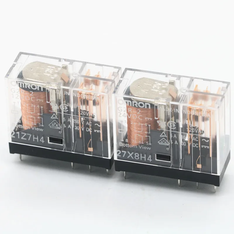 2 шт./лот OMRON Реле G2R 1 12VDC 10A 24VDC 5A E 5VDC 16A 5V 12V 24V 110V 230V|Соединители| |