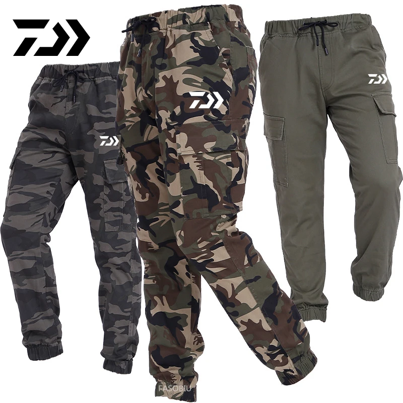 

Daiwa New Elastic Casual Hiking Fishing Pants Camouflage Pants Men's Micro-elastic Wear-resistant Breathableoutdoor Pants