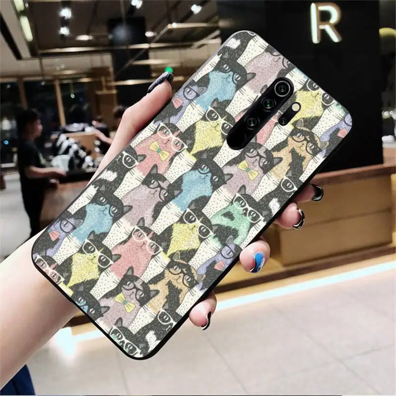 Изображением героини мультфильма леди E кошки Блестящий милый чехол для телефона