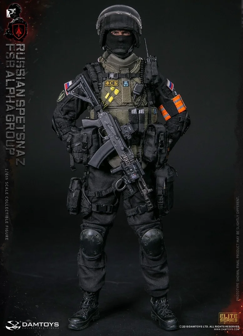 DAMTOYS 1/6 русский спецназ фsb АЛЬФА группа фигурка военный солдат мужские фигурки модели