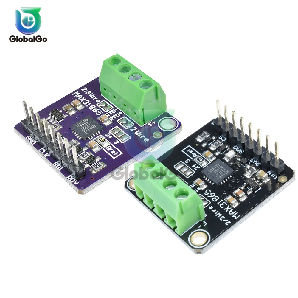 Модуль датчика температуры MAX31865 Платиновое сопротивление модуль PT100 PT1000