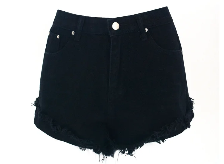 

Denim shorts ladies summer original black spring and denim sexy hot pants women