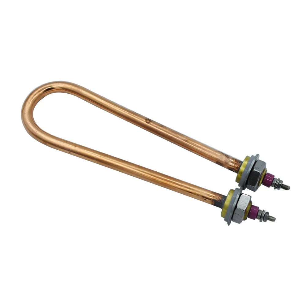 Красный медный u-образный трубчатый электрический нагревательный элемент для