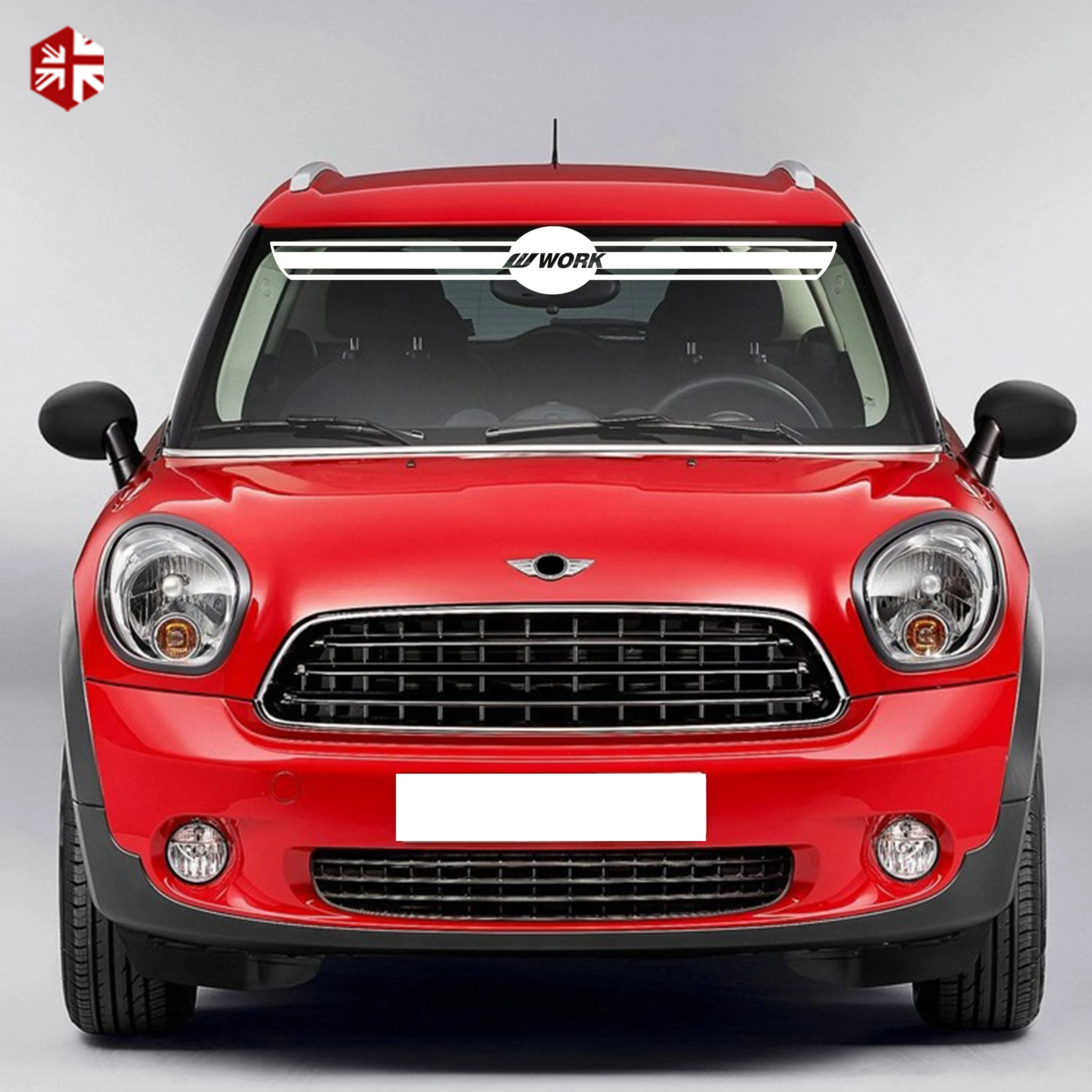 Наклейка на лобовое стекло для Mini Cooper One JCW F55 F56 R56 F60 R60 R50 R53 R61 R57 | Автомобили и