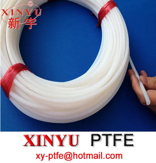 Высокая точность 100% чистая Трубка PTFE F4 шланг трубка белый Размер