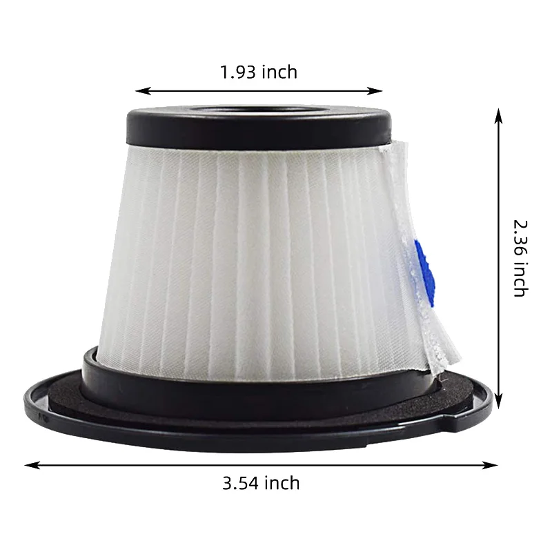 

10 Sets Replacement HEPA Filter and Strainer Screen Fit for MOOSOO K17 Cordless Stick Vacuum Cleaner Replacement Parts