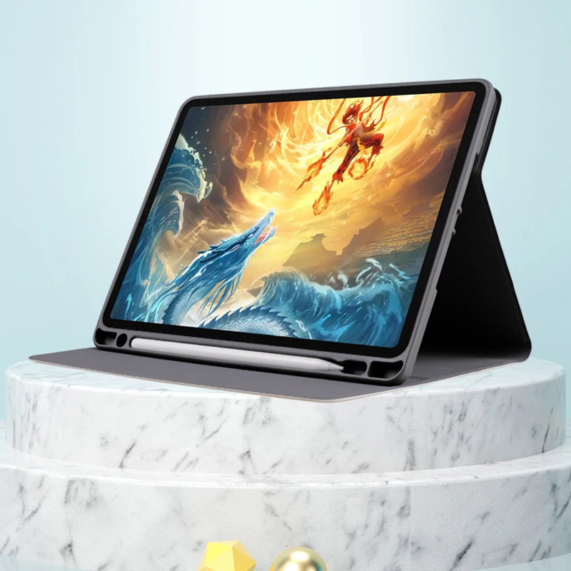 Чехол для iPad Pro 2020 Apple 11 12 9 дюйма складной чехол накладка с карандашом планшета