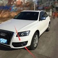 for audi q5 modified rsq5 style front fog light fog lamp trim grille grill car styling 2008 2013 standard bumper