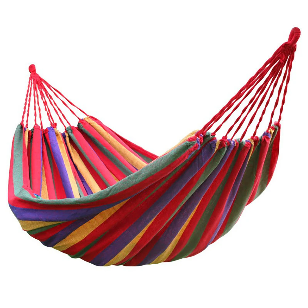 

Hammock Pendant Portable Hanging Hammock Outdoor Camping Swing Chair Indoor Bedroom Hammock Tourist Hammock Thick Canvas Hammock