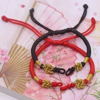 10pcslot mens and womens multicolor hand rope bracelet hand woven semi finished products homemade jewelry diy material