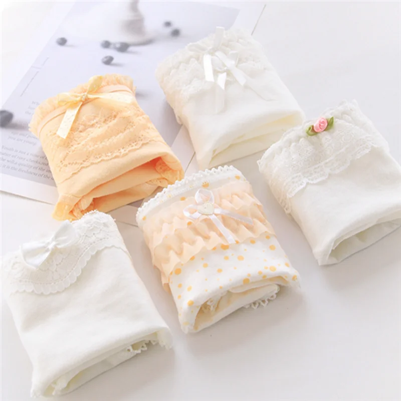 Новое поступление 4 шт./лот женские трусики нижнее белье кружевные хлопковое