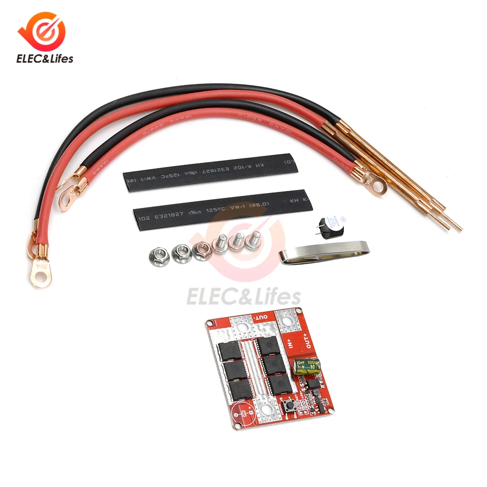 Портативная плата контроллера устройства для точечной сварки DIY 12 В 24 блок