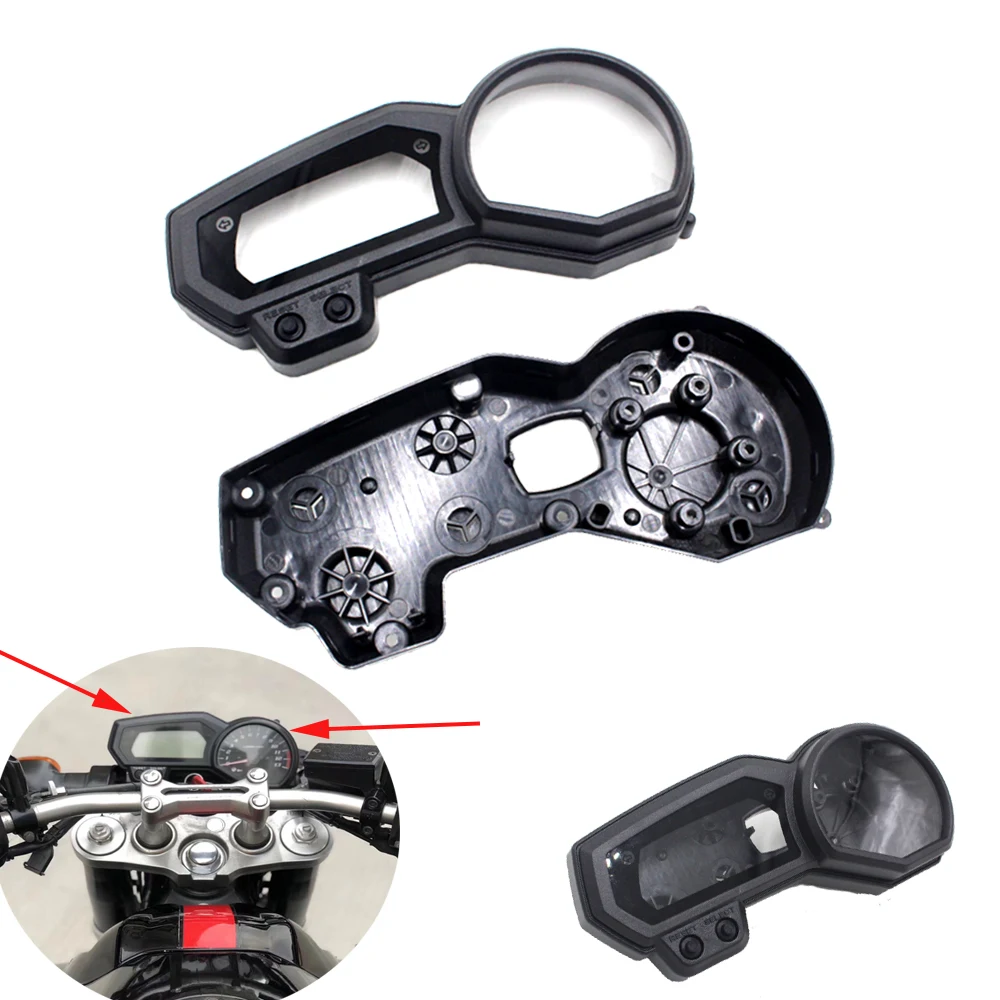 

Suitable for Yamaha FZ1 FZ1N FZ1S 1 (double-turn) motorcycle speedometer odometer meter tachometer box cover 06-13