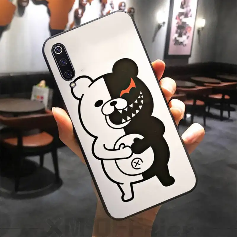 

Cute Kumamon Danganronpa Monokuma Phone Case For Xiaomi Mi 9 9T CC9 CC9E 8 SE Pro A2 Lite 6X 5 A3 A1 Max Mix 2 3