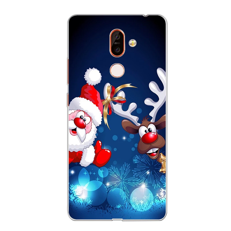 Ciciber Веселый Чехол для телефона с рождественским рисунком Nokia 9 PureView на возраст 1 2 3