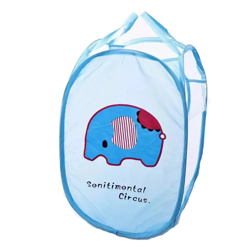 Корзина для хранения с героями мультфильмов складная Одежда стирки детские