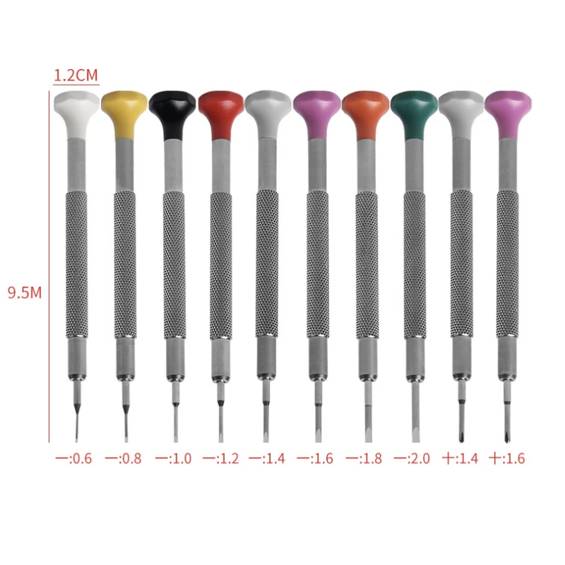 

Watch Glasses Repair Tool Master Hardened Stainless Steel Screwdriver Slotted Phillips Screwdriver Tools Accessory