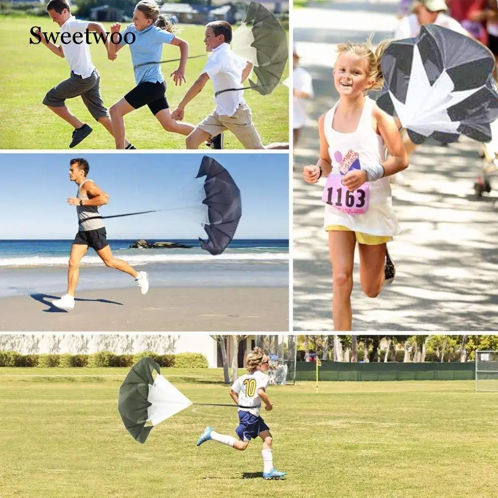 Парашют для мужчин и женщин парашютный аксессуар скоростных тренировок бега