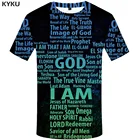 3d футболка, футболка Jesus, мужские футболки с буквенным принтом, Повседневная абстрактная футболка, футболки в стиле хип-хоп, 3d аниме, одежда с коротким рукавом в стиле панк-рок