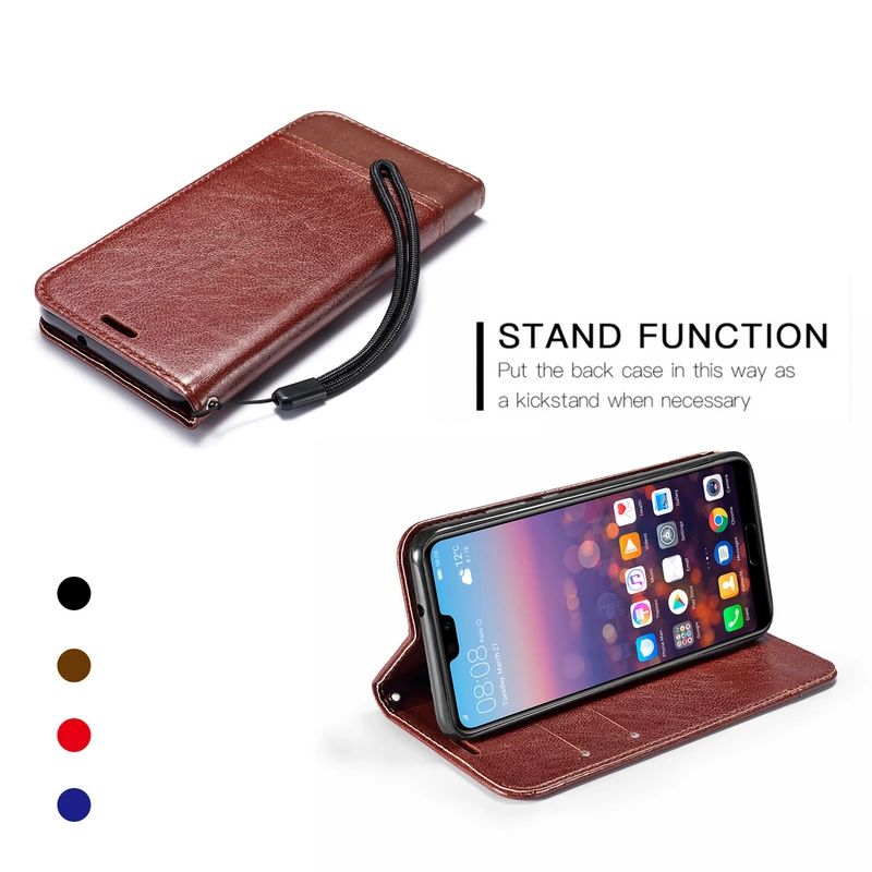 Кожаный чехол Crazy Horse с откидной крышкой Note 10, чехол-Кошелек из искусственной кожи для samsung S6 S7 S9 S8 S10 Plus A7 Note 9 10 Pro, Магнитная крышка