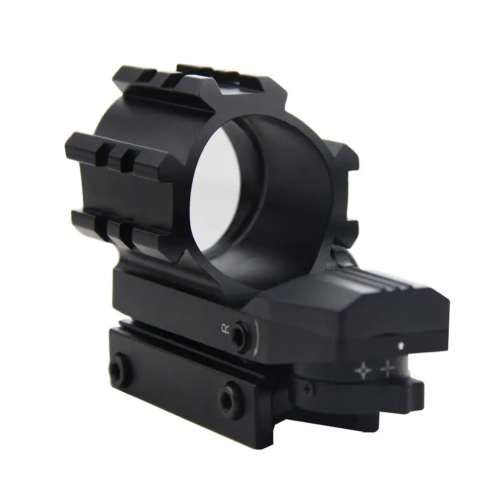 Hunting Optics 1x22x33 Compact Reflex Red Green Dot Sight Riflescope 4 Reticle For Airsoft With Weaver 20mm Or 11mm Mount | Спорт и