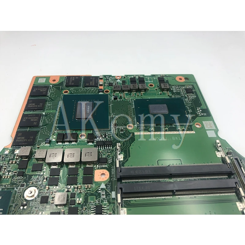 Online DA0BKLMBAB0 Laptop Motherboard Für Asus TUF Gaming FX503VM Test Original Mainboard I7-7700HQ GTX1060-3G