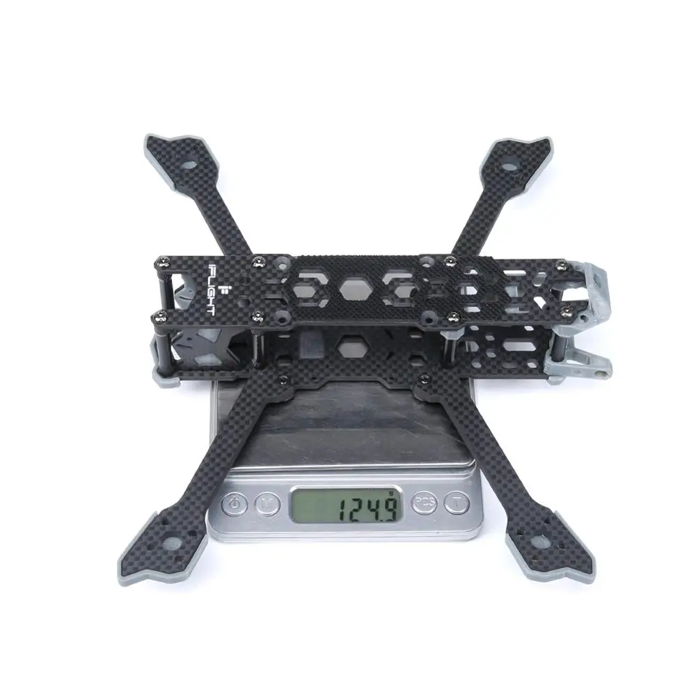 

IFlight TITAN FH5 5inch 223mm 3K Carbon Fiber HD Freestyle Frame with 5mm Arm Compatible 5inch Props for Digital FPV System