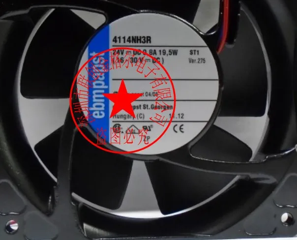

BRAND NEW 4114NH3 4114NH3R 4114NHH3 24V 19.5W ORIGINAL GERMANY FAN FANS