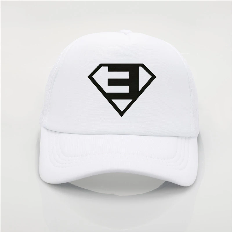 Модная сетчатая бейсболка с принтом Eminem мужская и женская летняя трендовая Кепка