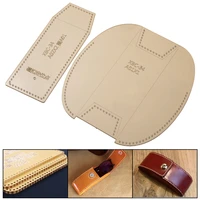 1 pc transparent acrylic template 1606060mm leather craft acrylic sunglasses storage case bag template diy handmade tool