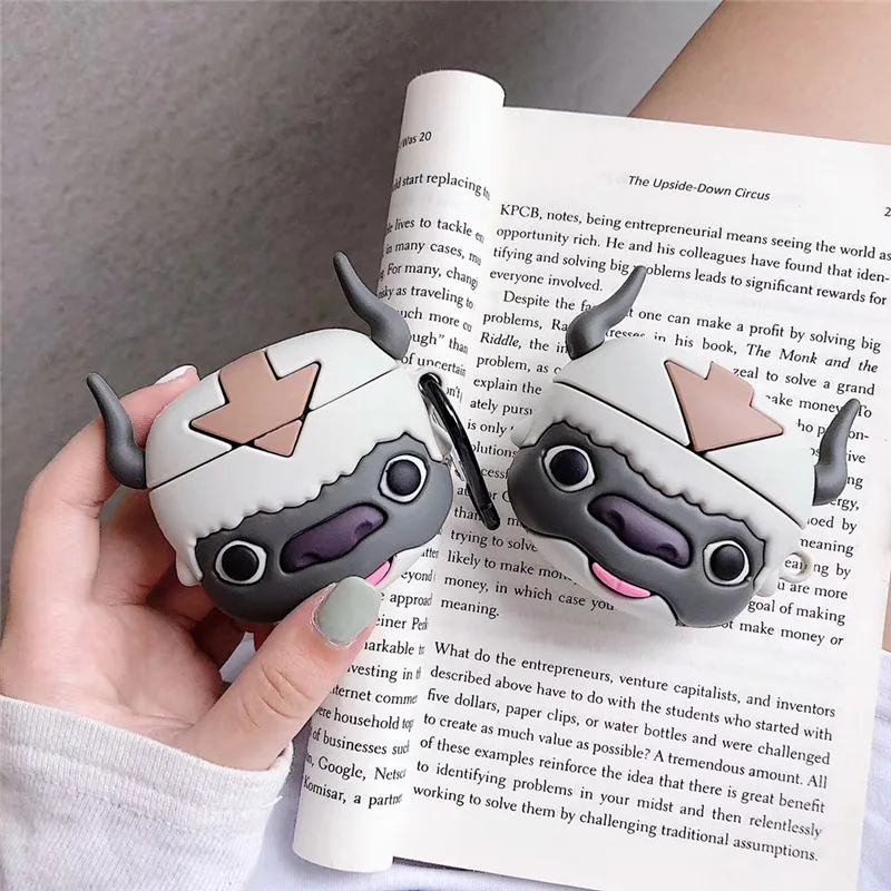 Защитный чехол для auriculares с Bluetooth защитный 3D-чехол Apple Avatar Appa Flying Toro de ganado Air |