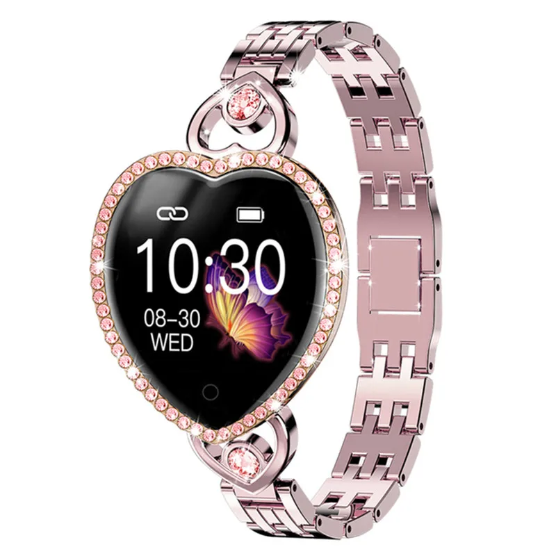 

T52S Women Smart Watch Luxury Fashion Wristband Fitness Bracelet Smartwatch Clock Heart Rate Tracker Monitor Band