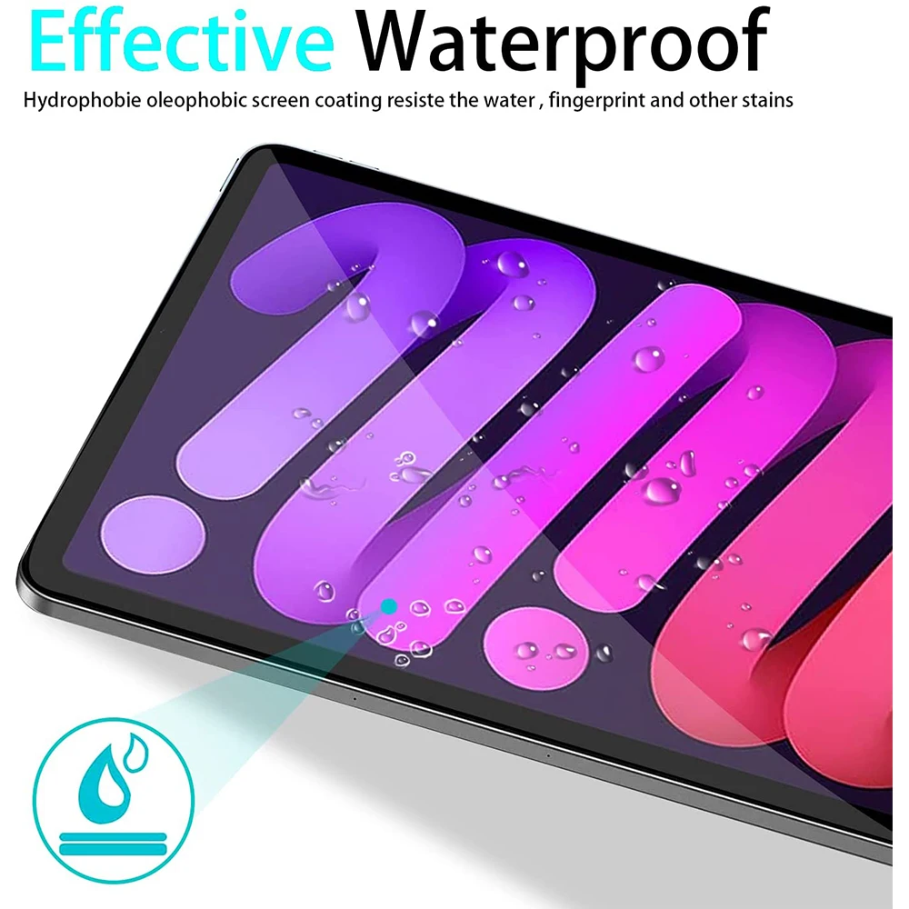 screen protector for apple ipad mini 6 2021 8 3 a2567 a2568 a2569 full coverage tempered glass film free global shipping