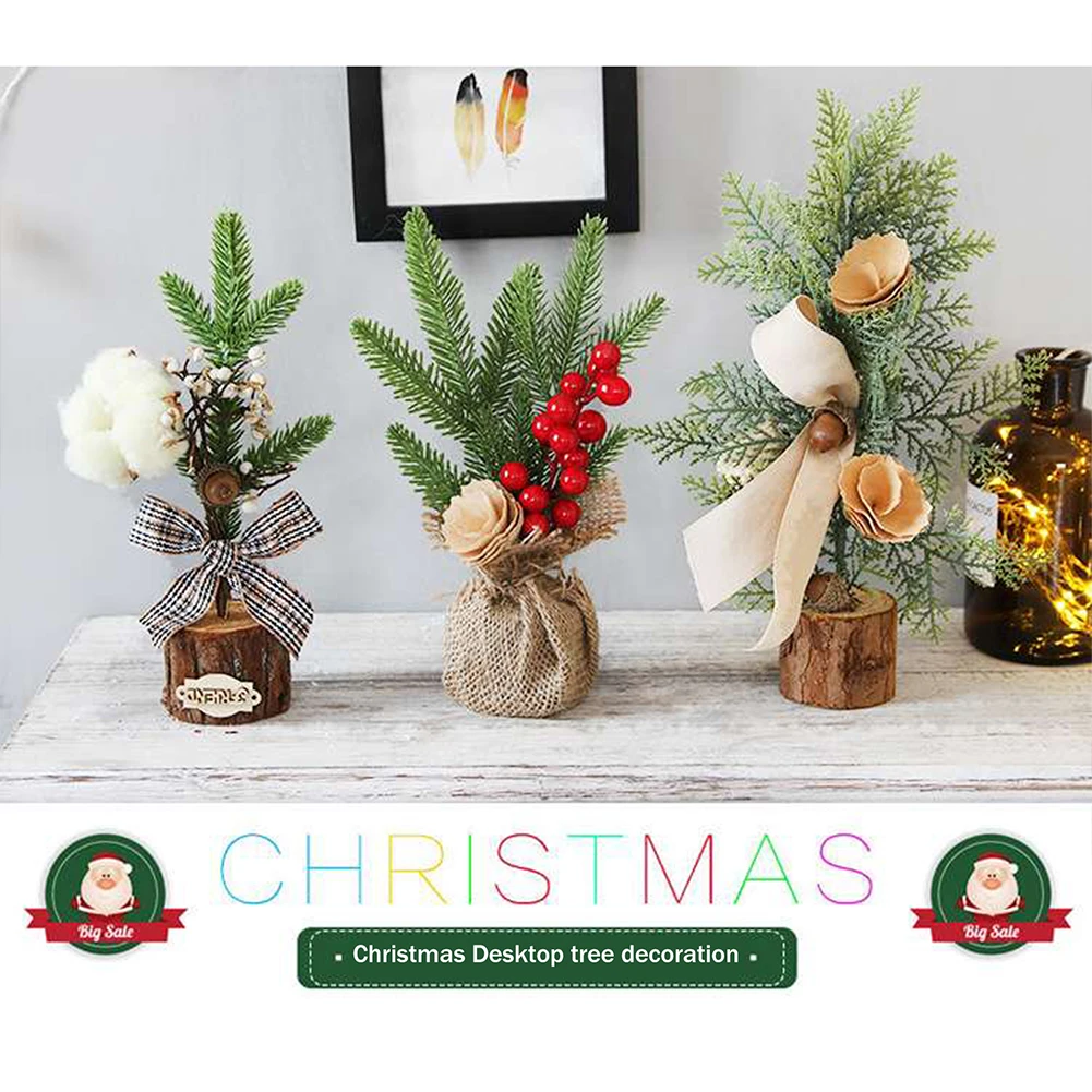 

Christmas Tree Christmas Decorations Bow Socks Gift Bag Simulation Xmas Hanging Pendant Desktop Ornaments Home New Year Supplies