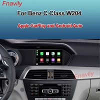 fnavily oem retrofit wireless carplay for mercedes benz c class w204 apple carplay and android auto retrofit kit 2011 2014