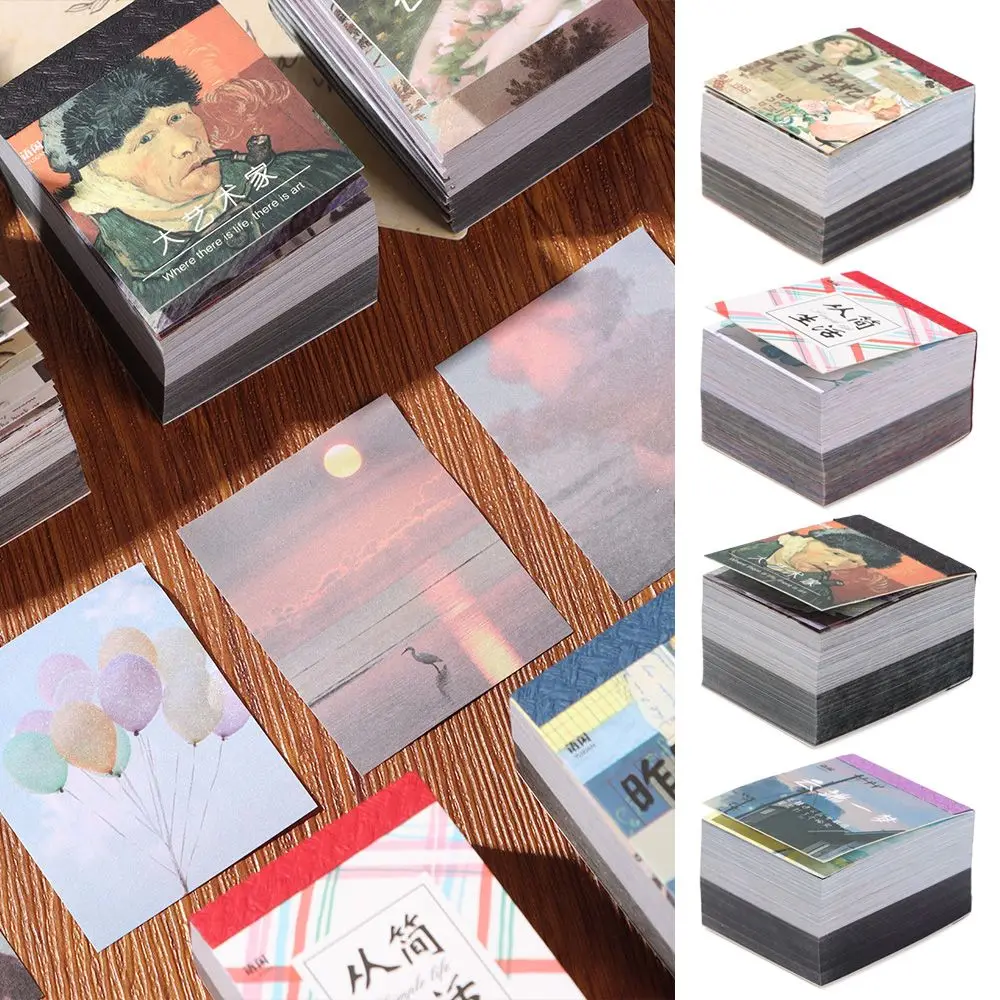 

400 шт., специальные бумажные открытки для скрапбукинга/изготовления открыток/журнализации, материал для проектов, книга, ручная учетная зап...